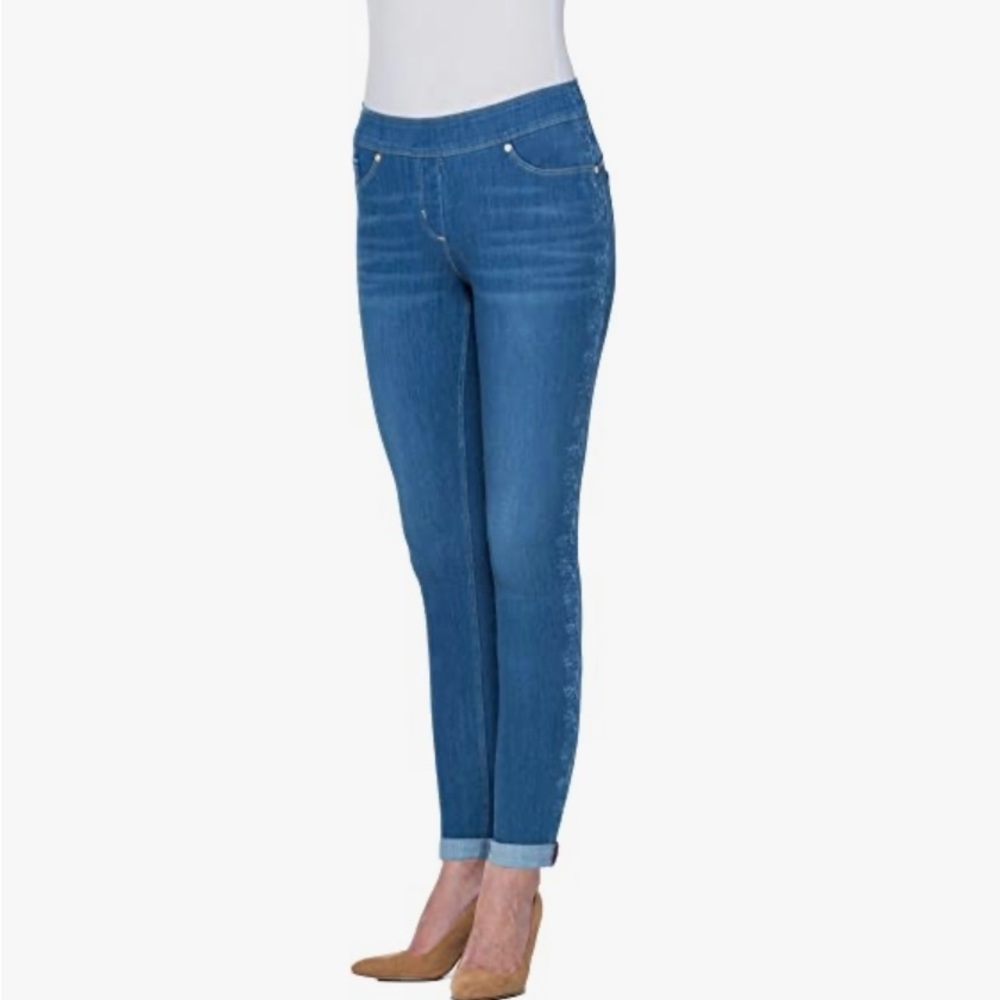 Nygard Skinny Cuff Jeans, Medium (10-12), Never Worn, 31.5” Inseam